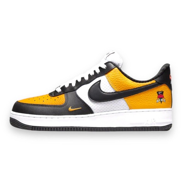 Nike Air Force 1 LV8 Jersey Mesh Gold Black White Men\'s Size 11.5 DQ7775-700 main image 6